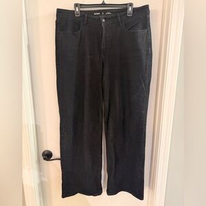 Old Navy Women's Size 16L High-waisted WOW Wide Leg Black Jeans